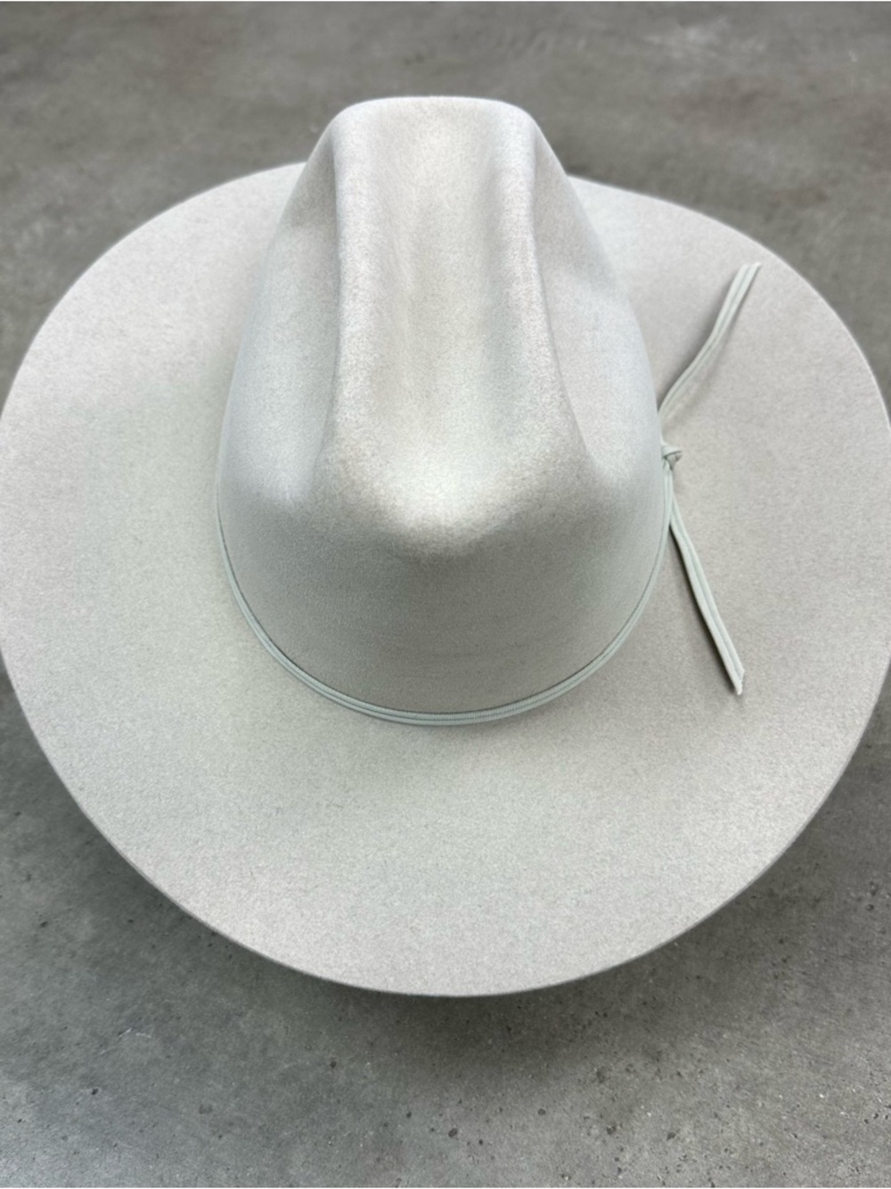 Vintage Stetson Rancher Silverbelly 4 X Beaver Cowboy Hat - Picture 5 of 11